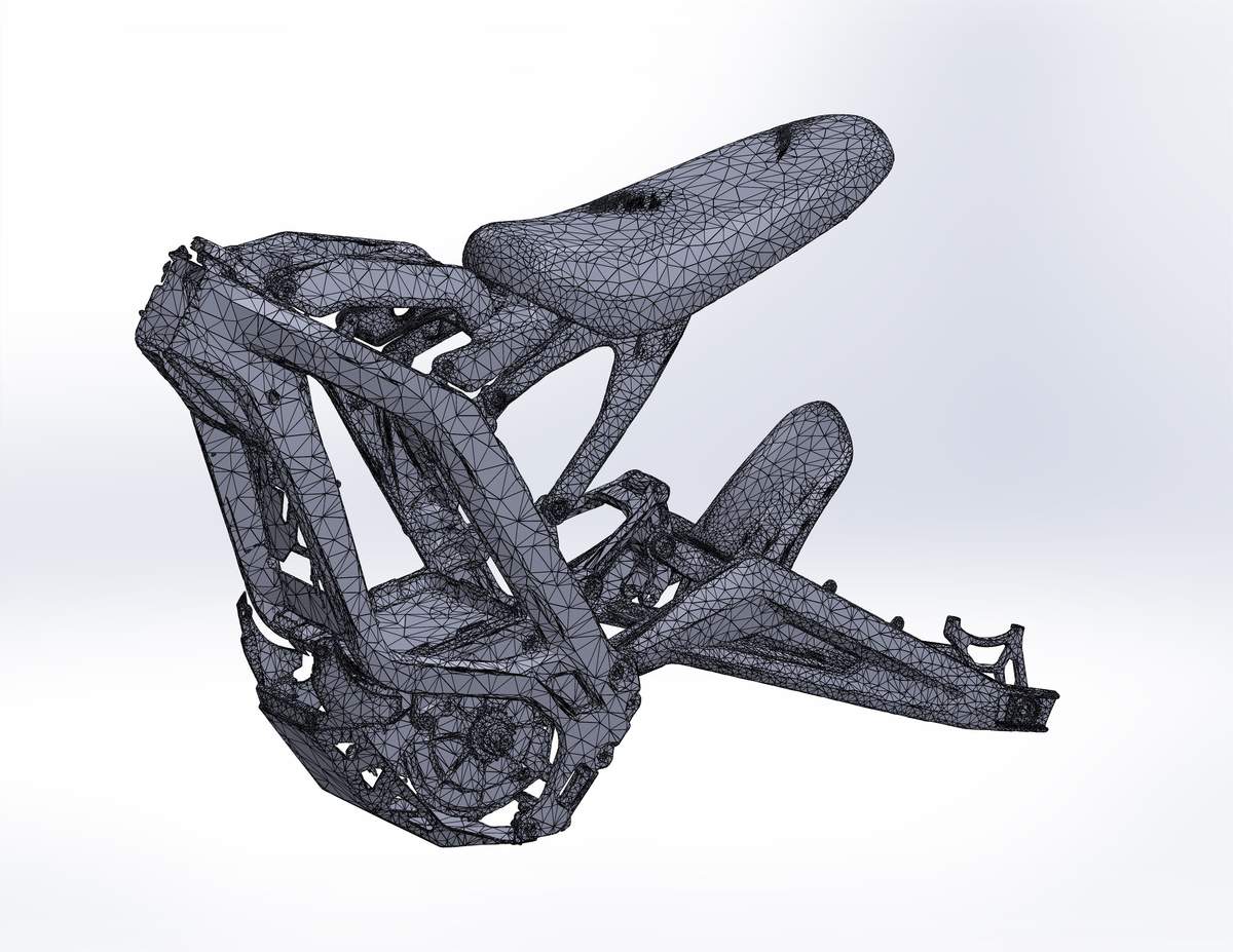 Elektrilise ratta muutmine talveversiooniks 3D skaneerimise abil. — 2. Järeltöötlus: