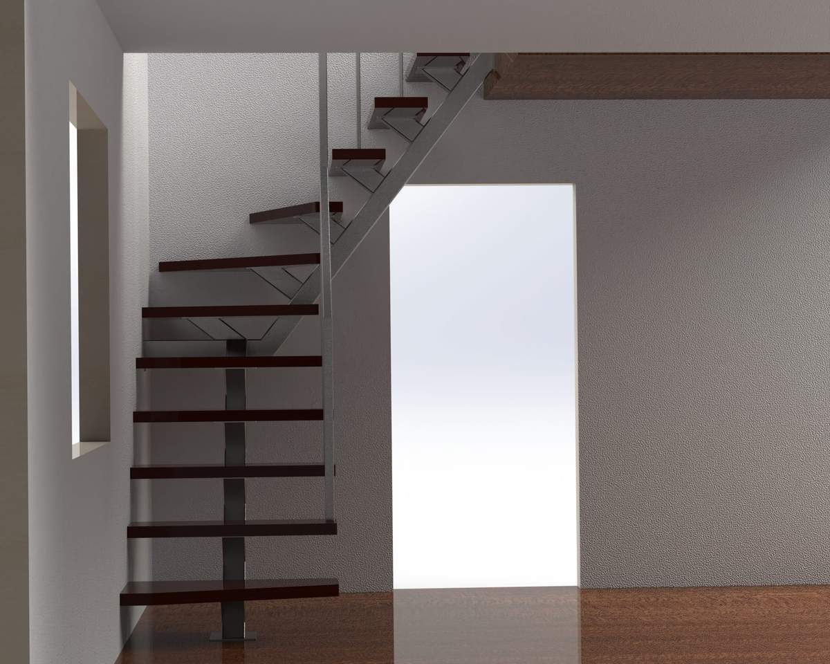 Individuaaltellimusel trepi loomise protsess 3D skaneerimise abil. — 3. Loome trepimudeli: