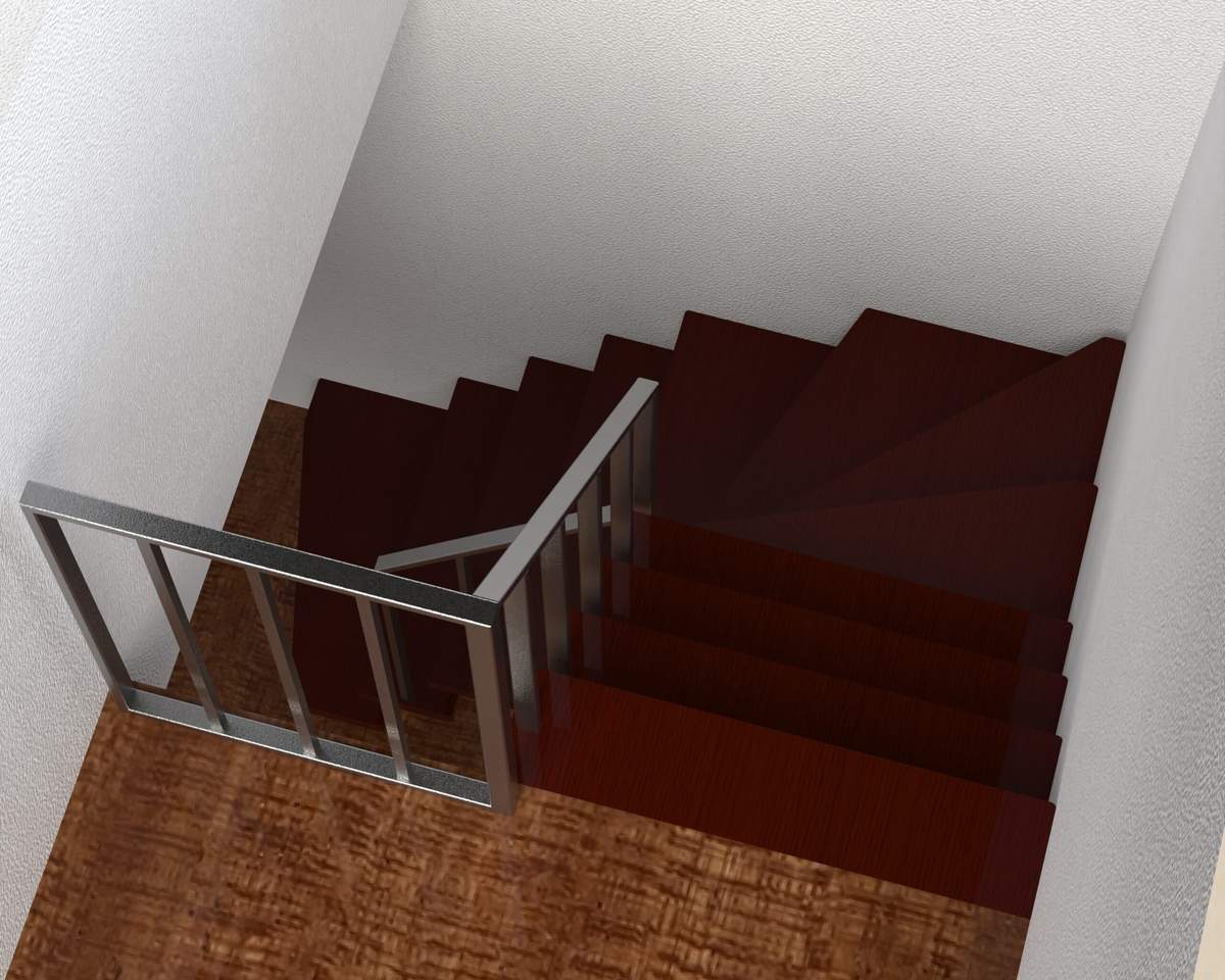 Individuaaltellimusel trepi loomise protsess 3D skaneerimise abil. — 3. Loome trepimudeli: